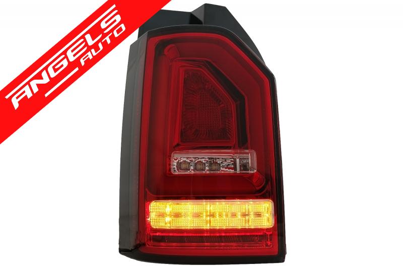 Stopuri Full LED compatibile cu Transporter T6 (2015-2020) Semnal Dinamic Rosu - imagine 5