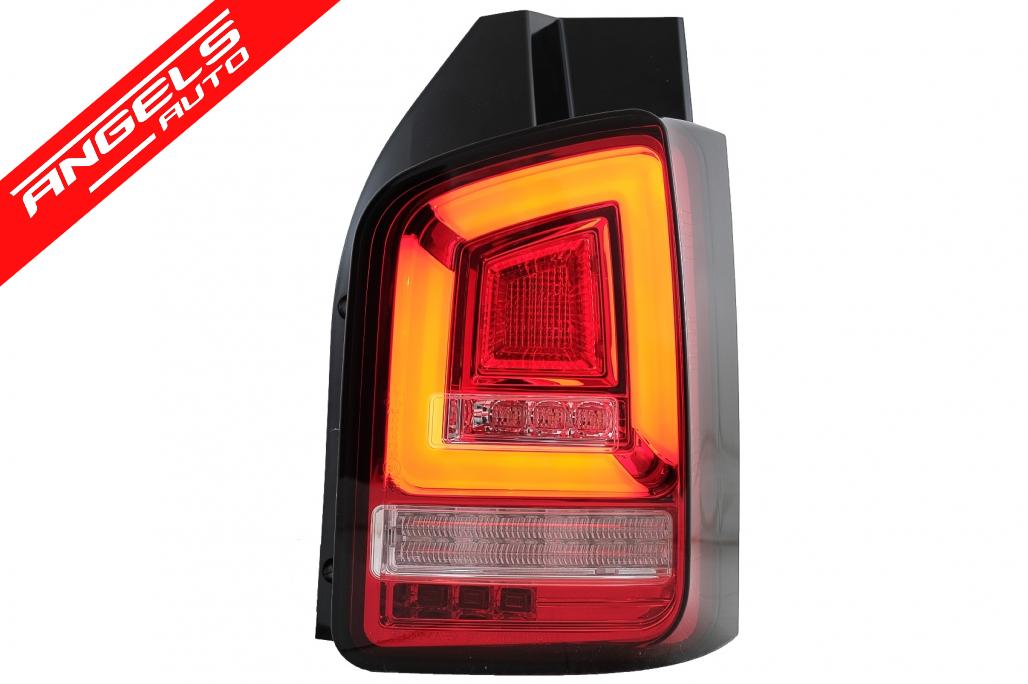 Stopuri Full LED compatibile cu VW Transporter Multivan V T5 Facelift (2010-2015) - imagine 4
