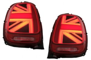 Stopuri compatibile cu Mini ONE F55 F56 F57 3D 5D Convertible (14-18) JCW Red Look