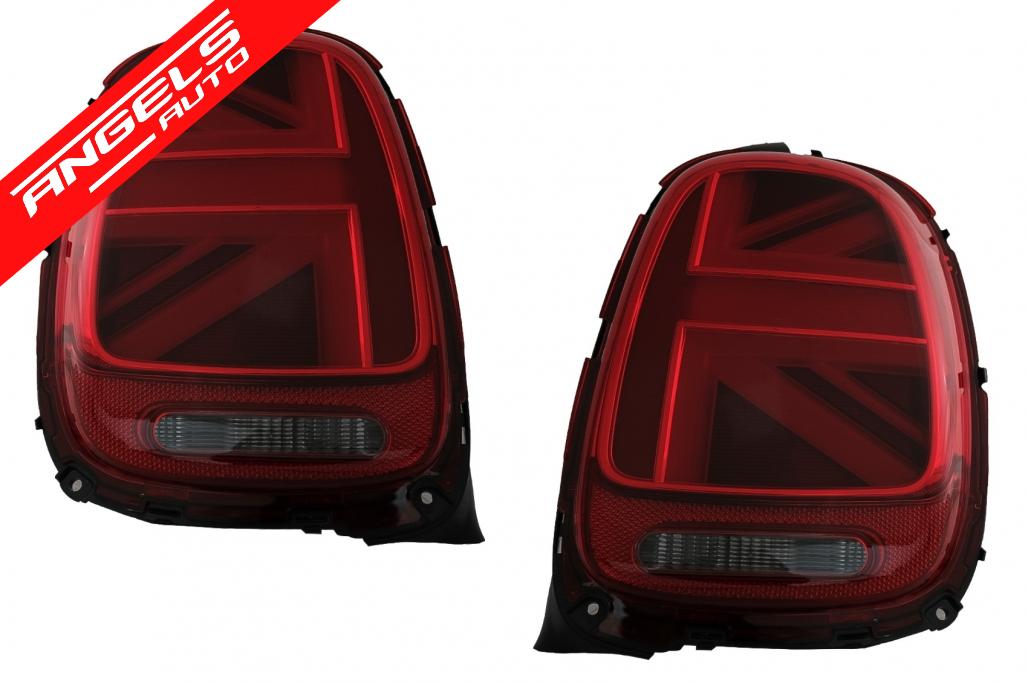 Stopuri compatibile cu Mini ONE F55 F56 F57 3D 5D Convertible (14-18) JCW Red Look - imagine 4