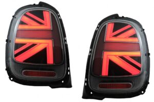 Stopuri compatibile cu Mini ONE F55 F56 F57 3D 5D (2014-2018) JCW Rosu Fumuriu Look
