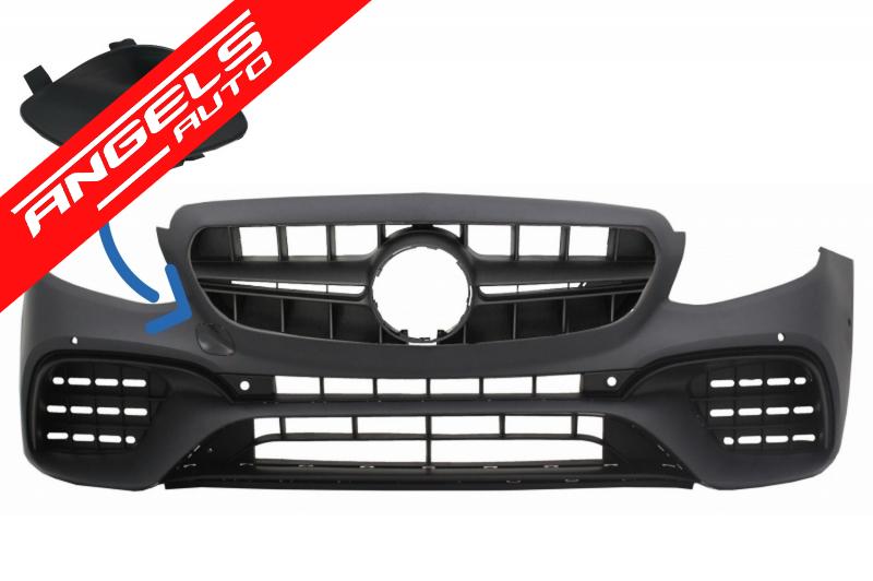 Capac Carlig Tractare Bara Fata compatibil cu Mercedes E-Class W213 2016+ E63 Design