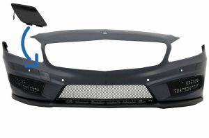 Capac Carlig Tractare Bara Fata compatibil cu Mercedes A-Class (2012-2018) A45 Look