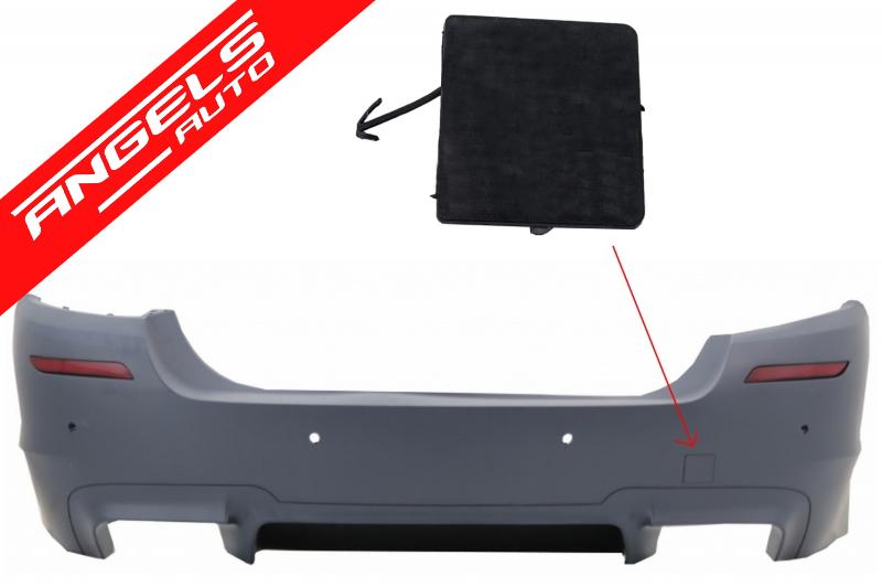Capac Carlig Tractare Bara Spate compatibil cu BMW Seria 5 F10 F11 2011-UP M5 Design
