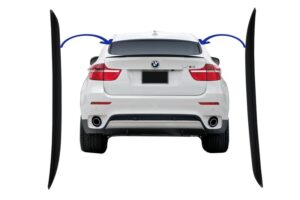 Extensii Laterale Luneta compatibile cu BMW X6 E71/E72 (2008-2014) Performance Design