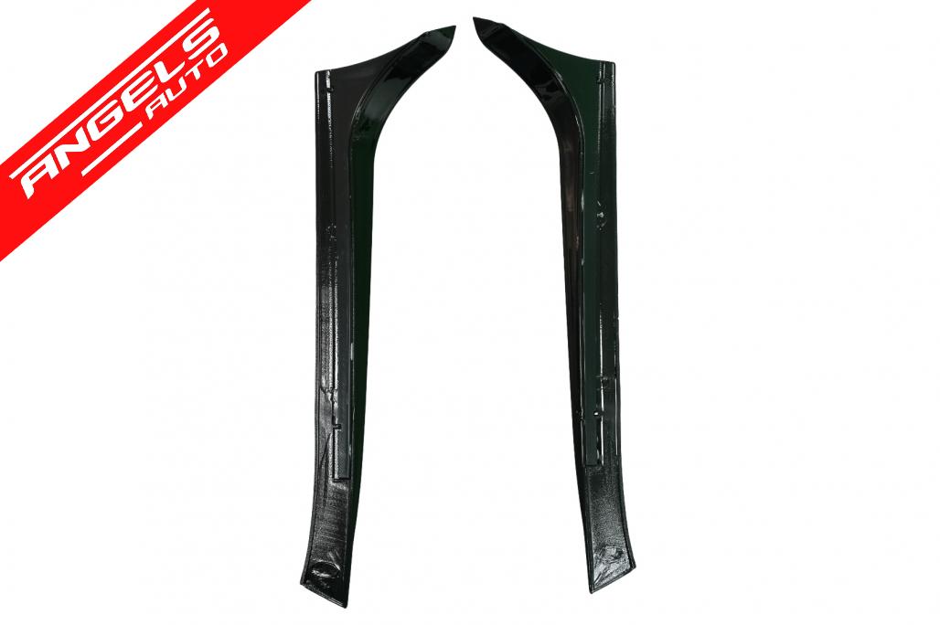 Extensii Laterale Luneta compatibile cu VW compatibile cu Golf 6 (2008-2012) Piano Black - imagine 3