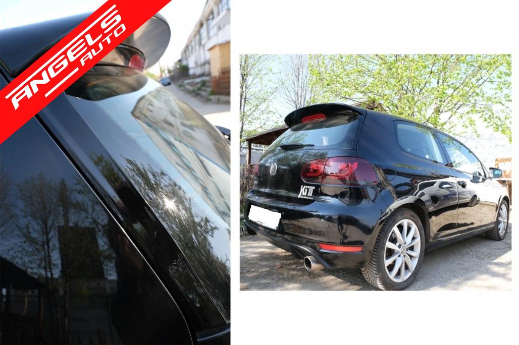 Extensii Laterale Luneta compatibile cu VW compatibile cu Golf 6 (2008-2012) Piano Black - imagine 6