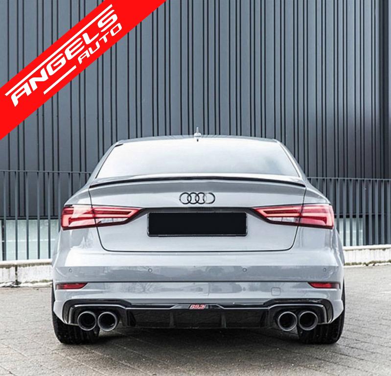 Eleron Portbagaj compatibil cu Audi A3 8V Sedan (2013-Up) Negru Mat - imagine 6