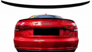 Eleron Portbagaj compatibil cu Audi A4 B9 (2016-Up) Negru Lucios