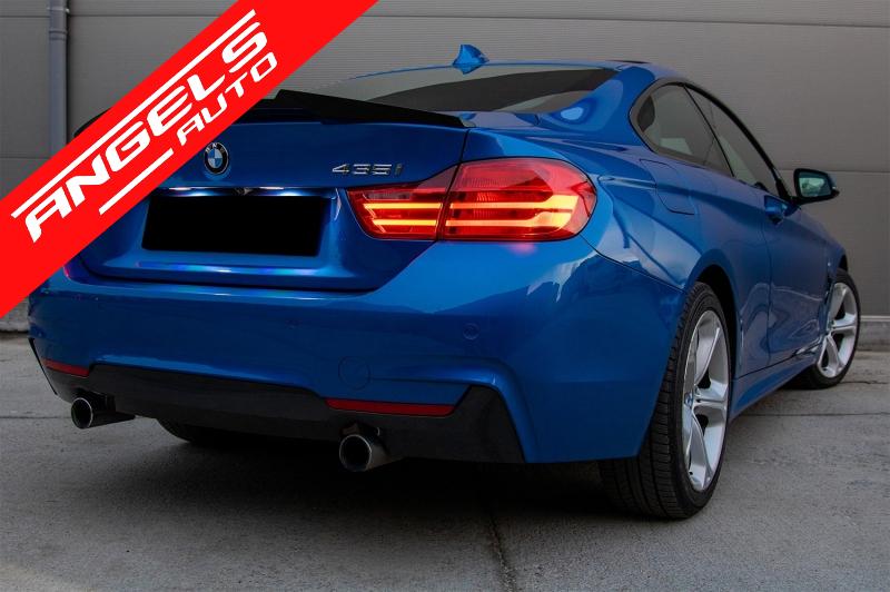 Eleron compatibil cu BMW Seria 4 F32 (2013+) M4 CSL Design Negru Lucios - imagine 6