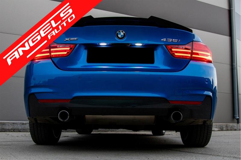 Eleron compatibil cu BMW Seria 4 F32 (2013+) M4 CSL Design Negru Lucios - imagine 8