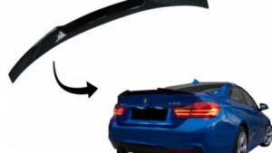 Eleron compatibil cu BMW Seria 4 F32 (2013+) M4 CSL Design Negru Lucios
