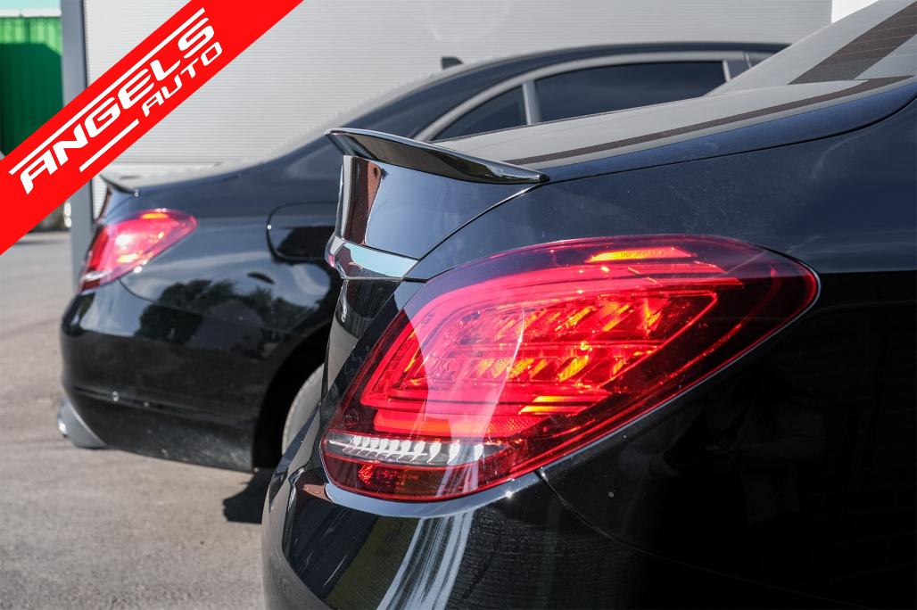 Eleron Portbagaj compatibil cu Mercedes C-Class W205 (2014-2020) Design Negru Lucios - imagine 6