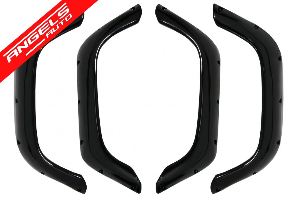 Prelungiri Aripi compatibile cu Land Rover Defender 90 & 110 (1990-2016) Negru Lucios