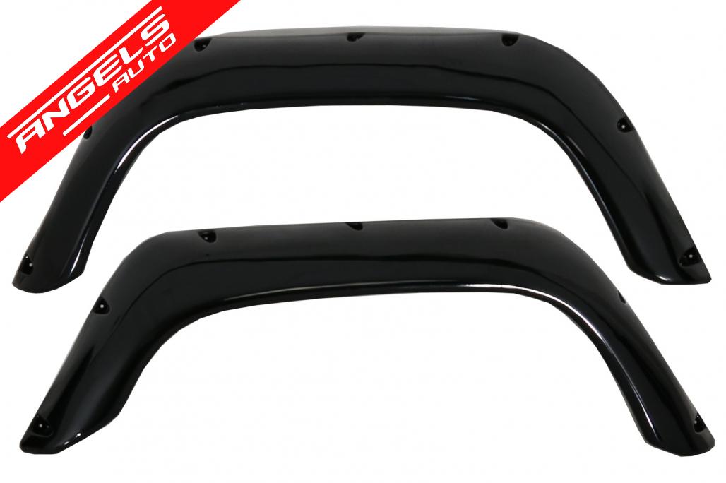 Prelungiri Aripi compatibile cu Land Rover Defender 90 & 110 (1990-2016) Negru Lucios - imagine 2