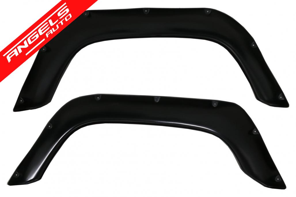 Prelungiri Aripi compatibile cu Land Rover Defender 90 & 110 (1990-2016) Negru Lucios - imagine 5