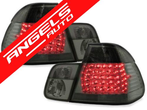 Stopuri LED compatibile cu BMW Seria 3 E46 Limousine (1998-2001) Smoke 4 Usi - imagine 2
