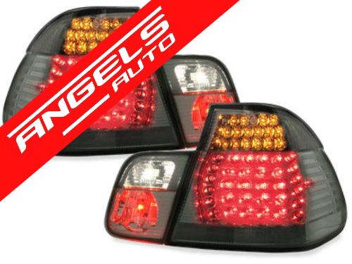 Stopuri LED compatibile cu BMW Seria 3 E46 Limousine (1998-2001) Smoke 4 Usi