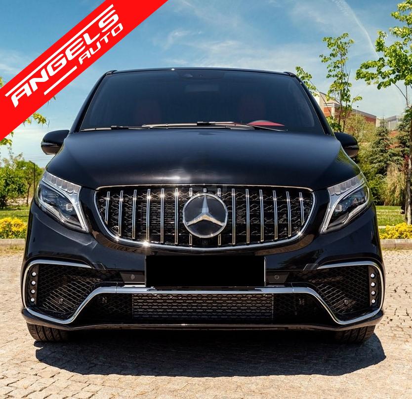 Pachet Kit compatibil cu Mercedes V-Class W447 (2014-Up) AMG - imagine 8