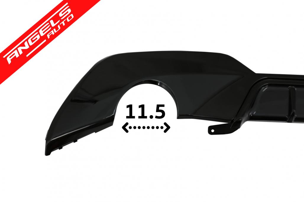 Kit aerodinamic compatibil cu BMW Seria 3 G20 G21 (2018-Up) M Look Negru Lucios - imagine 6
