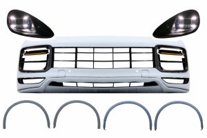 Pachet Kit complet compatibil cu Porsche Cayenne 92A (2011-2013) Conversie 9Y0 Look