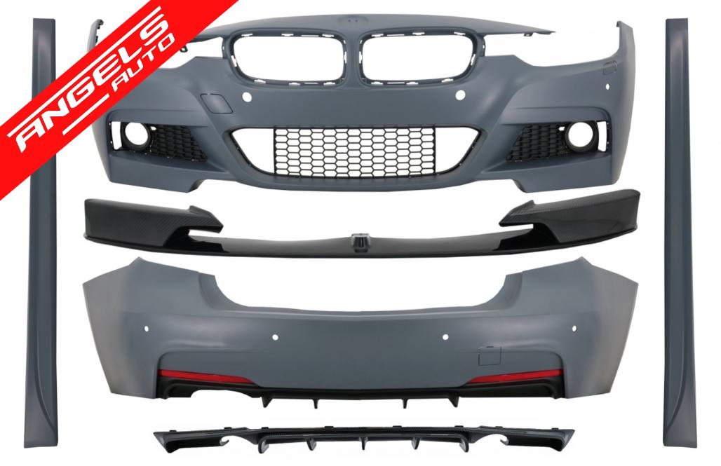 Pachet Kit compatibil cu BMW Seria 3 F30 (2011-2019) M-Performance Design Carbon