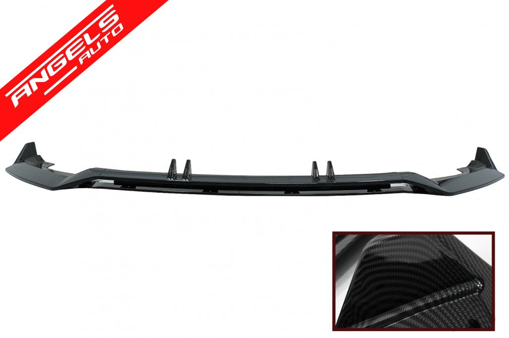 Lip Bara Fata compatibil cu Audi A4 B9 8W S-Line (2016-2018) Carbon Design