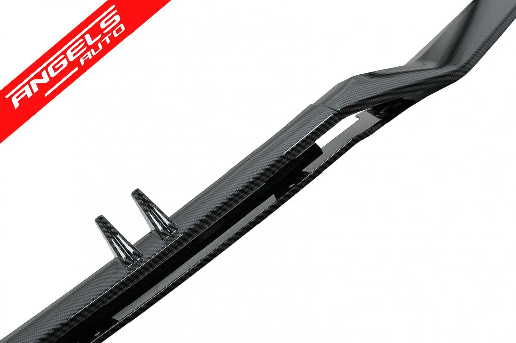 Lip Bara Fata compatibil cu Audi A4 B9 8W S-Line (2016-2018) Carbon Design - imagine 6