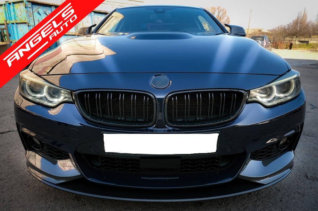 Prelungire Bara Fata compatibila cu BMW F32 F33 F36 (2013-2019) M-Look Carbon - imagine 6