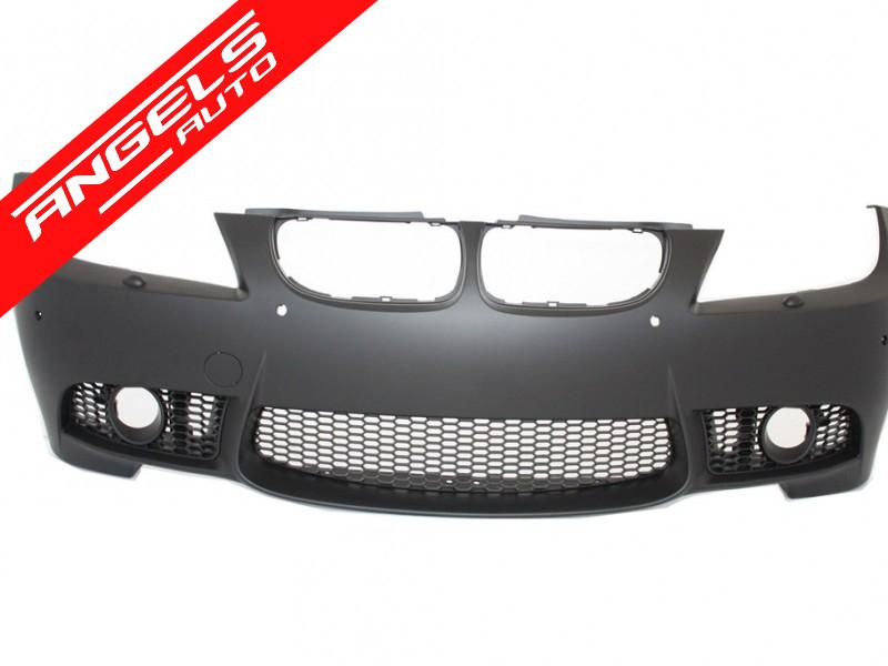 Bara Fata compatibila cu BMW Seria 3 E90 E91 LCI Facelift (08-11) M3 Design cu PDC - imagine 3