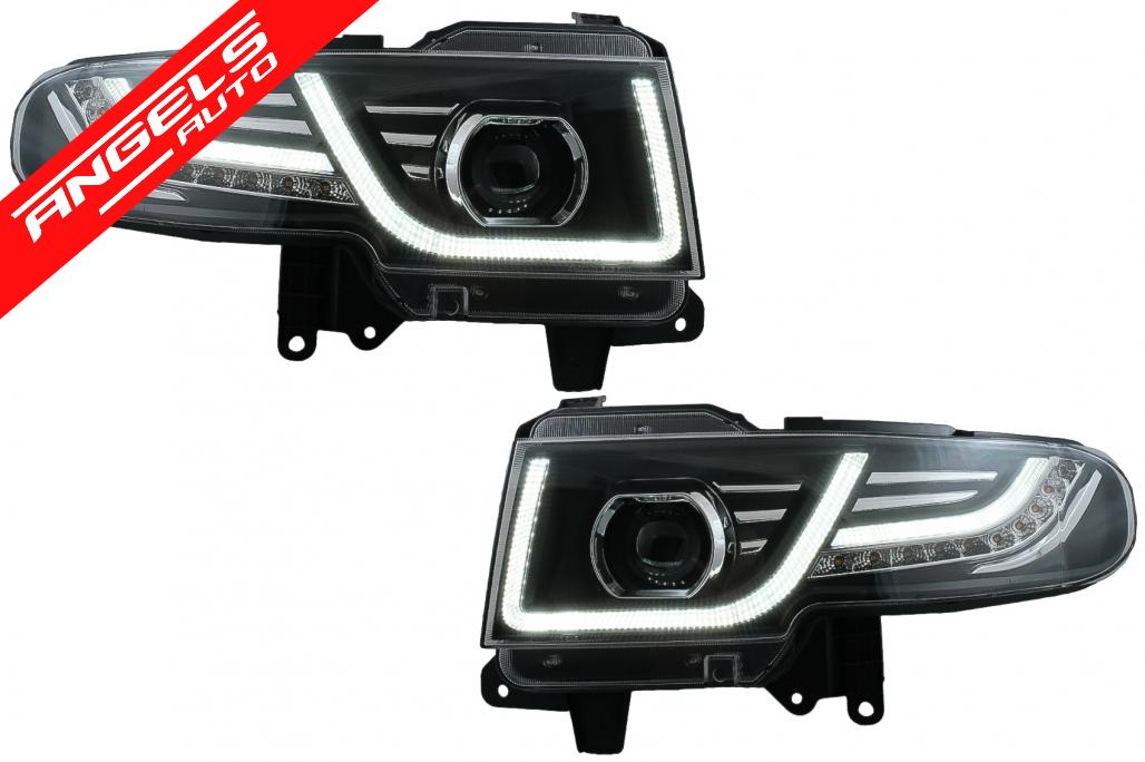 Faruri LED Semnal Dinamic si Grila compatibile cu Toyota FJ Cruiser XJ10 (2007-2015) - imagine 4