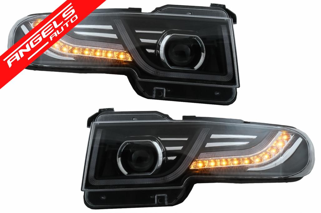 Faruri LED Semnal Dinamic si Grila compatibile cu Toyota FJ Cruiser XJ10 (2007-2015) - imagine 5