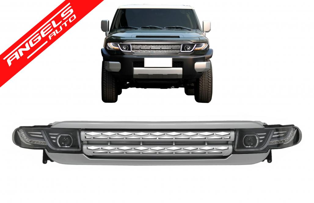 Faruri LED Semnal Dinamic si Grila compatibile cu Toyota FJ Cruiser XJ10 (2007-2015) - imagine 2
