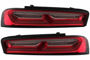 Stopuri Light Bar compatibile cu Chevrolet Camaro (2015-2017) Rosu cu Semnal Dinamic