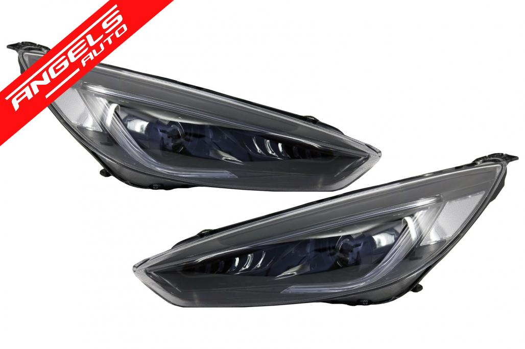 Faruri compatibile cu Ford Focus Mk3 RHD (2015-2017) LED Semnalizare Dinamica Design - imagine 3