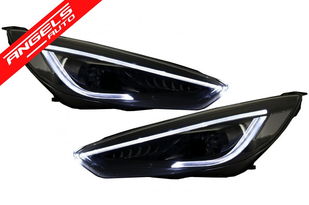 Faruri compatibile cu Ford Focus Mk3 RHD (2015-2017) LED Semnalizare Dinamica Design - imagine 2