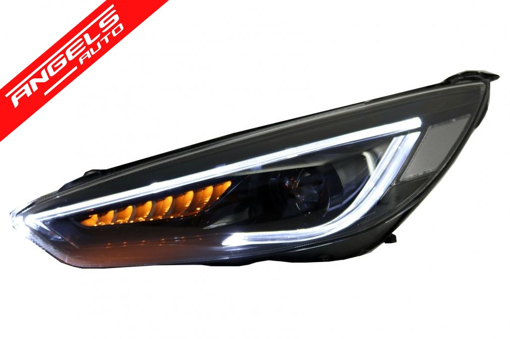 Faruri compatibile cu Ford Focus Mk3 RHD (2015-2017) LED Semnalizare Dinamica Design - imagine 5