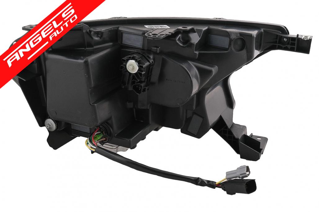 Faruri compatibile cu Ford Ranger (2015-2020) LHD Negru Semnal Dinamic Matrix LED Bar - imagine 5