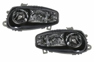 Faruri compatibile cu Alfa Romeo 147 (2001-2004) Fundal Negru