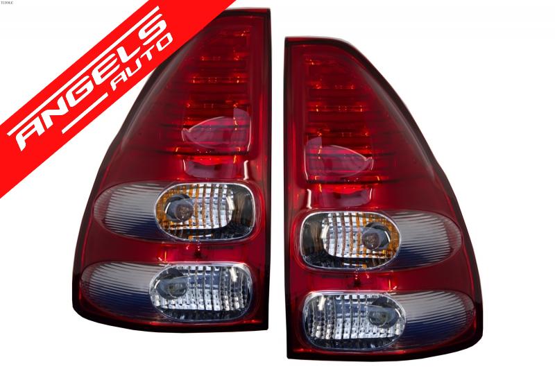 Stopuri compatibile cu Toyota Land CruiserFJ120 (2003-2008) Rosu-Clar LED