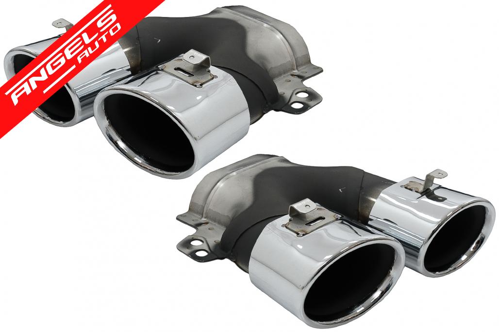 Difuzor cu Tobe compatibil cu Mercedes C-Class W205 S205 (2014-2020) C43Look Bara Sport Line - imagine 5