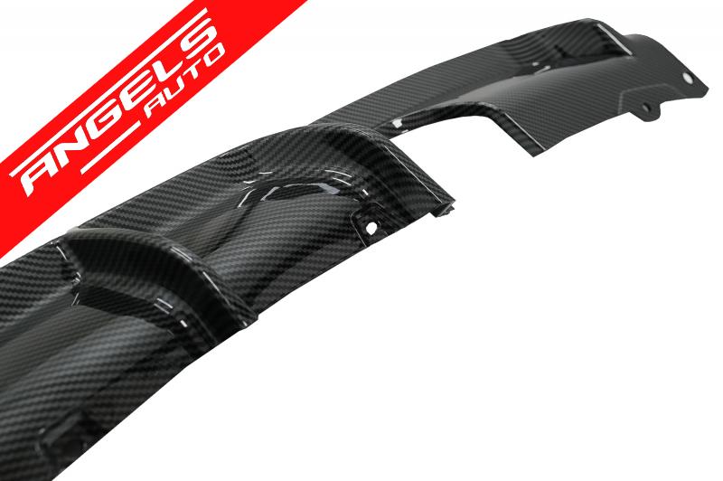 Difuzor Bara Spate dublu compatibil cu BMW F30 F31 (2011-2019) M Design Carbon Film - imagine 4