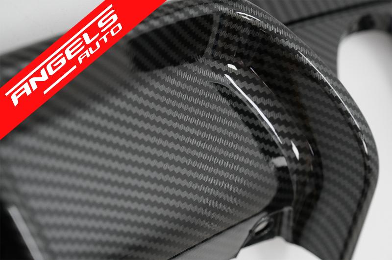 Difuzor Bara Spate dublu compatibil cu BMW F30 F31 (2011-2019) M Design Carbon Film - imagine 5