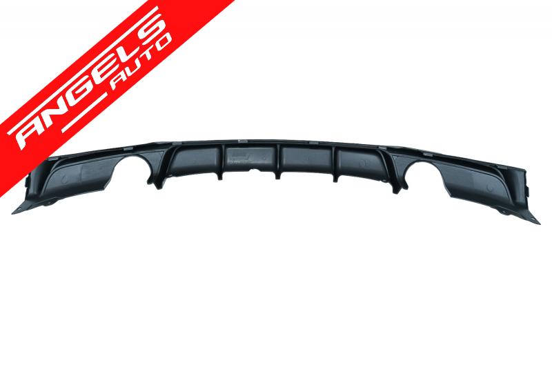 Difuzor Bara Spate Dublu compatibil cu BMW Seria 3 F30 F31 (2011-2019) M Piano Black - imagine 4