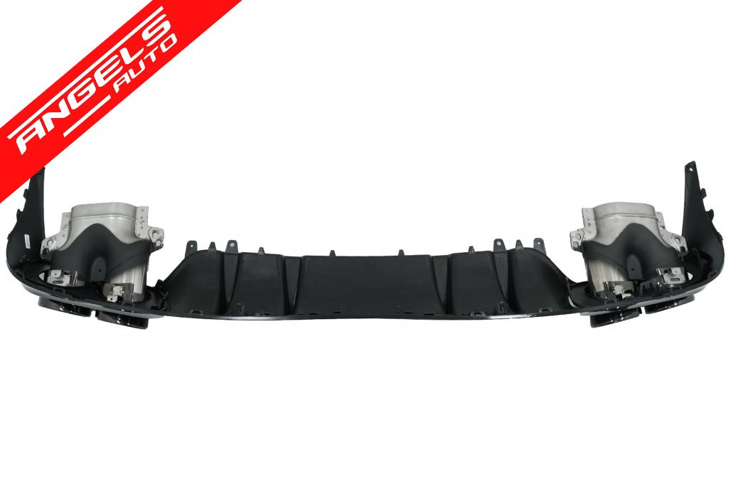Difuzor Bara Spate cu Tobe compatibil cu Mercedes C-Class C205 A205 C43 Night Look - imagine 3