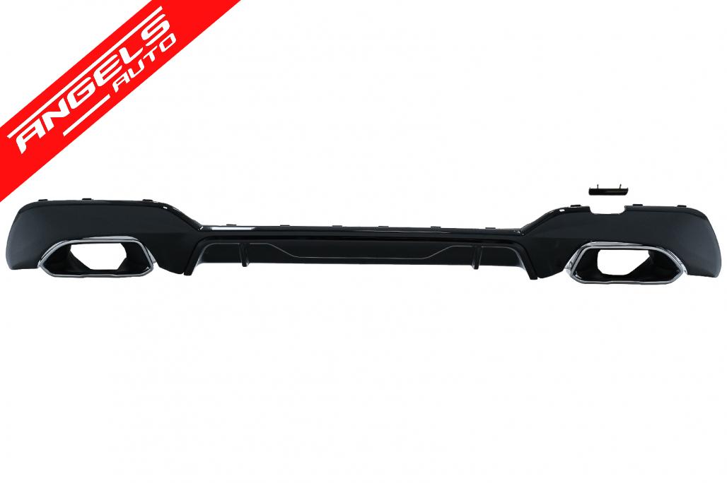 Difuzor Bara Spate si Tobe Crom compatibil cu BMW G20 G28 G21 2019-up M340i M Design