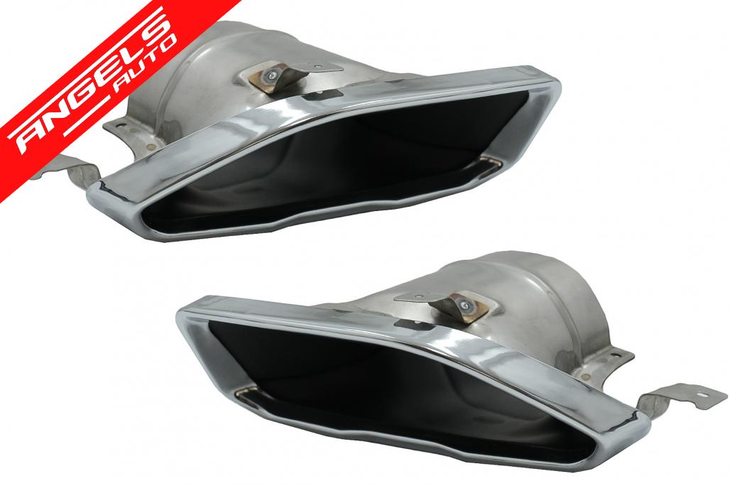 Difuzor Bara Spate si Tobe Crom compatibil cu BMW G20 G28 G21 2019-up M340i M Design - imagine 5