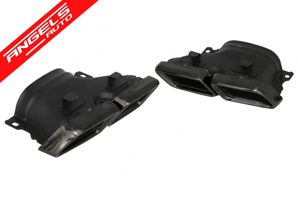 Difuzor Bara Spate cu Tobe compatibil cu Mercedes GLE W166 SUV Sport Line Night Pack - imagine 5