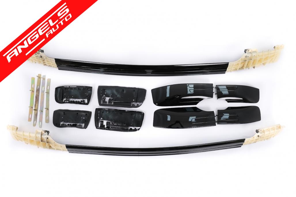Bare Portbagaj Longitudinale compatibile cu BMW X6 E71 E72 (2008-2015) Black Design - imagine 7