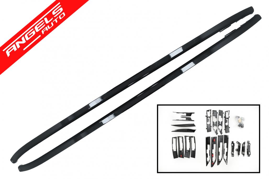 Bare Longitudinale Portbagaj compatibile cu Rover Evoque L538 (2011-up) Negru Lucios